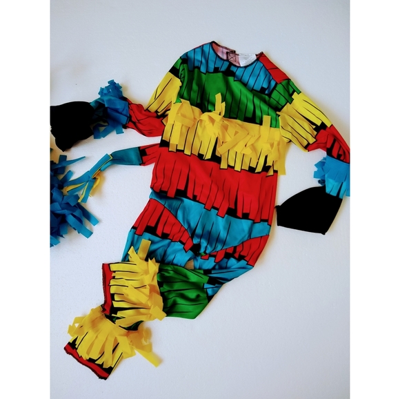 RASTA IMPOSTA Multicolor Horse Pinata Costume Toddler Sz 3T-4T NEW - Picture 2 of 8